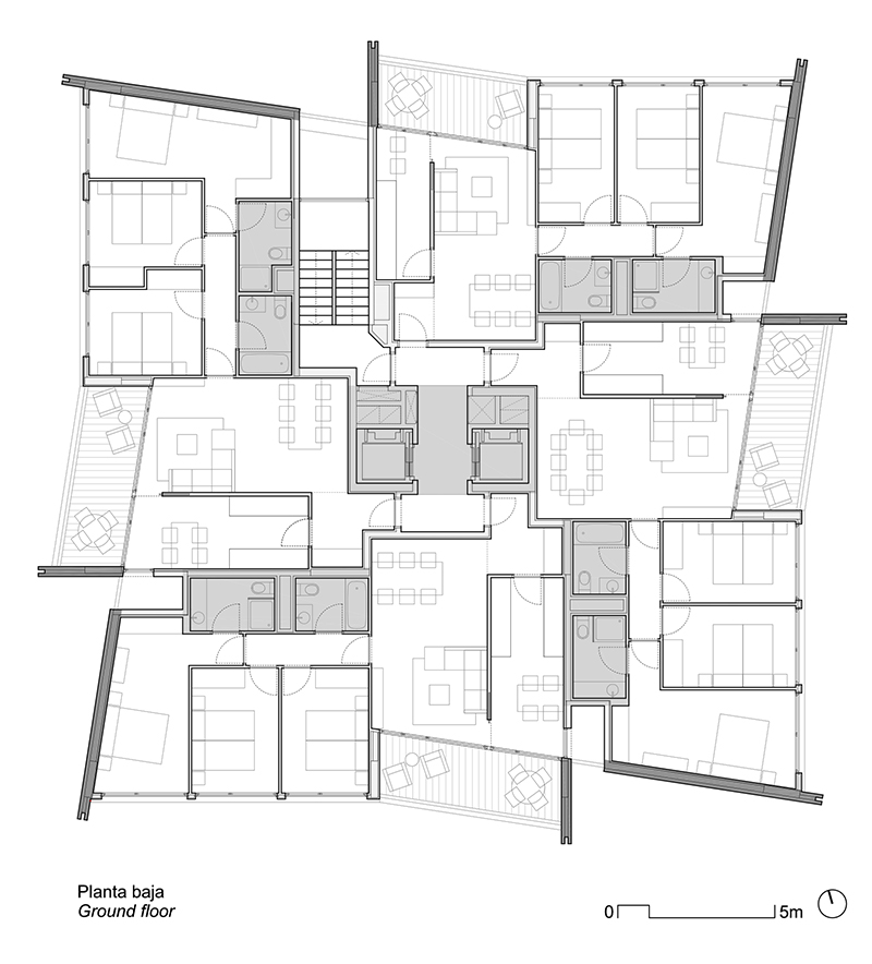 Javier Larraz Arquitectos. 36 Viviendas en Bloque_3_